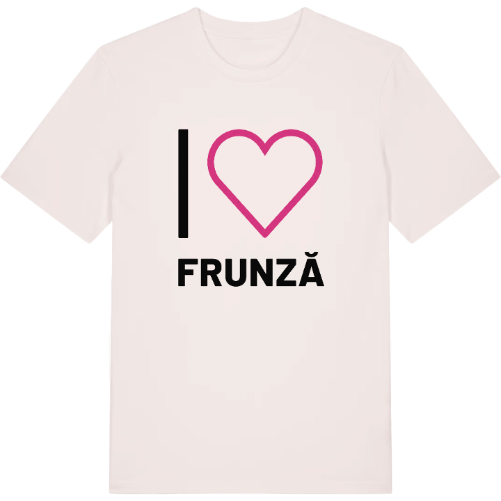Jag älskar Frunză t-shirt stort tryck – t-shirt från PinShirt