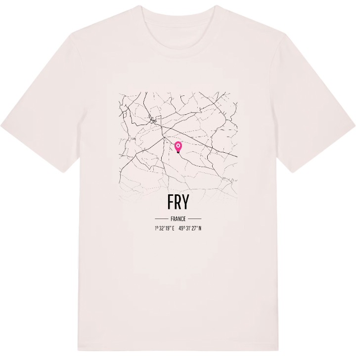 Fry karta t-shirt – t-shirt från PinShirt