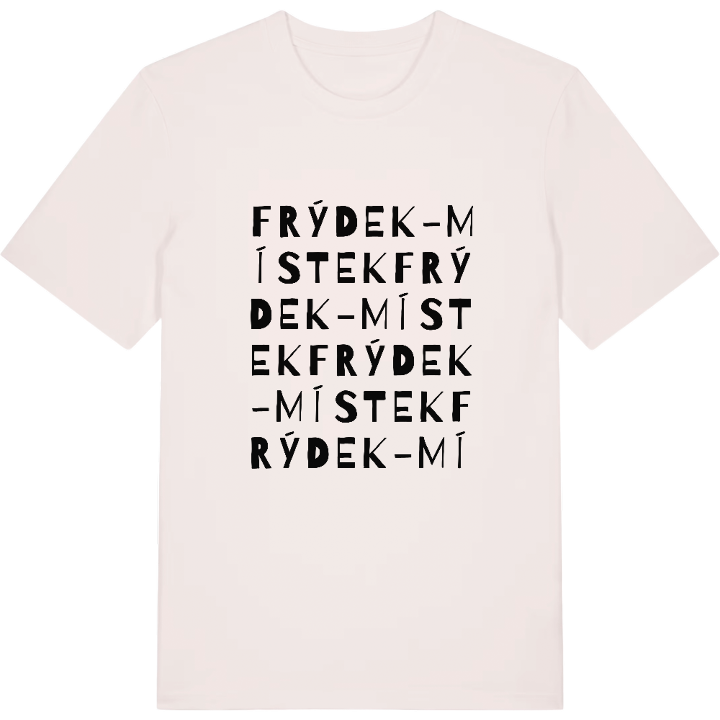 Frýdek-Místek ordlek t-shirt – t-shirt från PinShirt