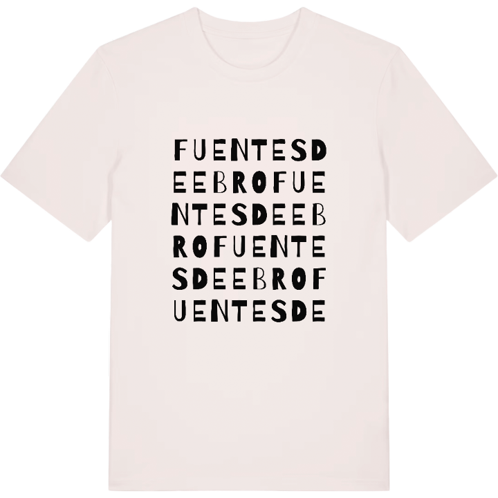 Fuentes de Ebro ordlek t-shirt – t-shirt från PinShirt