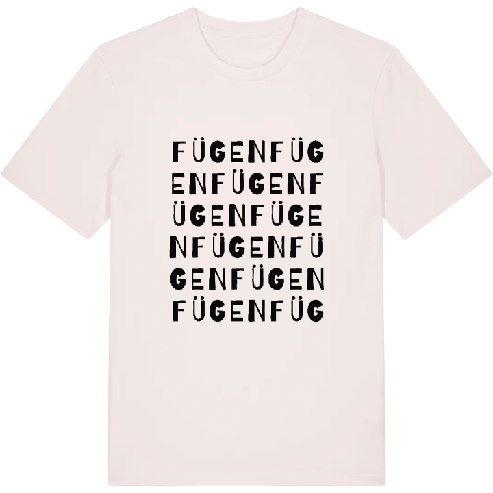 Fügen ordlek t-shirt – t-shirt från PinShirt