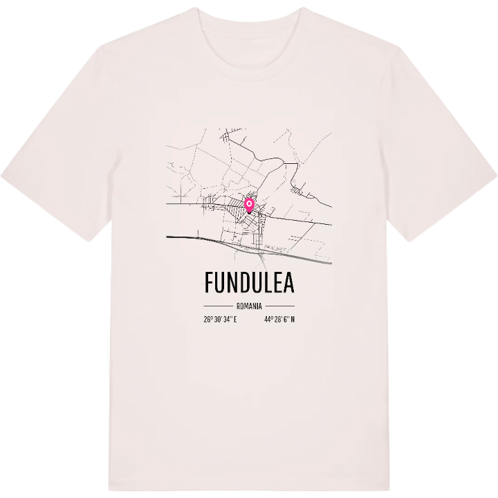 Fundulea karta t-shirt – t-shirt från PinShirt