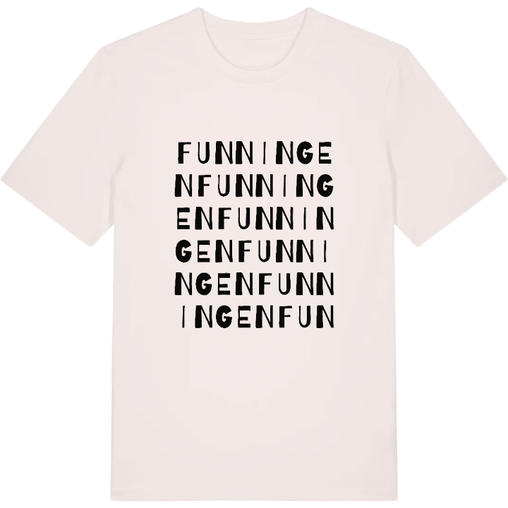 Funningen ordlek t-shirt – t-shirt från PinShirt