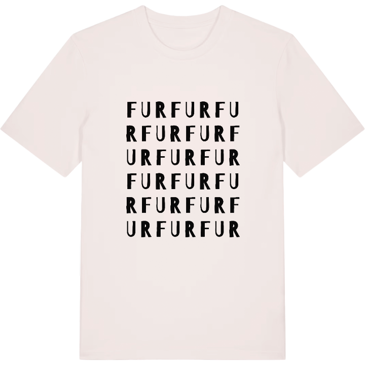 Fur ordlek t-shirt – t-shirt från PinShirt