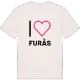 Jag älskar Furås t-shirt stort tryck