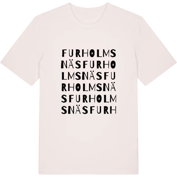 Furholmsnäs ordlek t-shirt – t-shirt från PinShirt