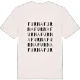 Furna ordlek t-shirt