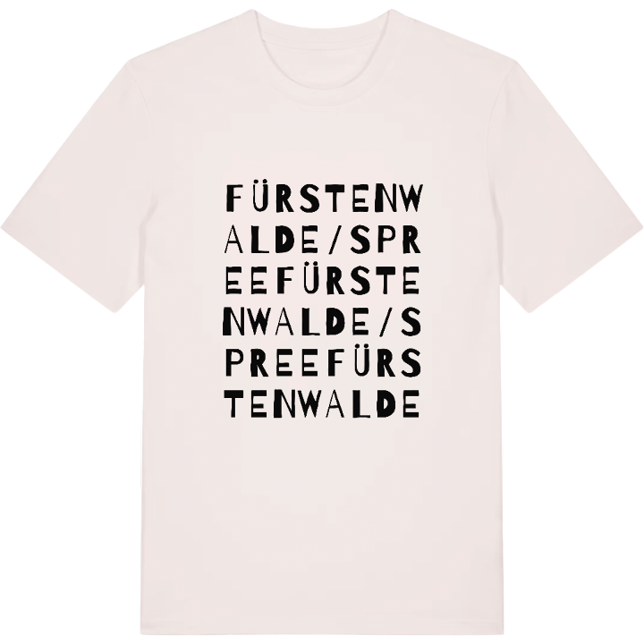 Fürstenwalde/Spree ordlek t-shirt – t-shirt från PinShirt