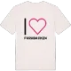 Jag älskar Furubacken t-shirt stort tryck