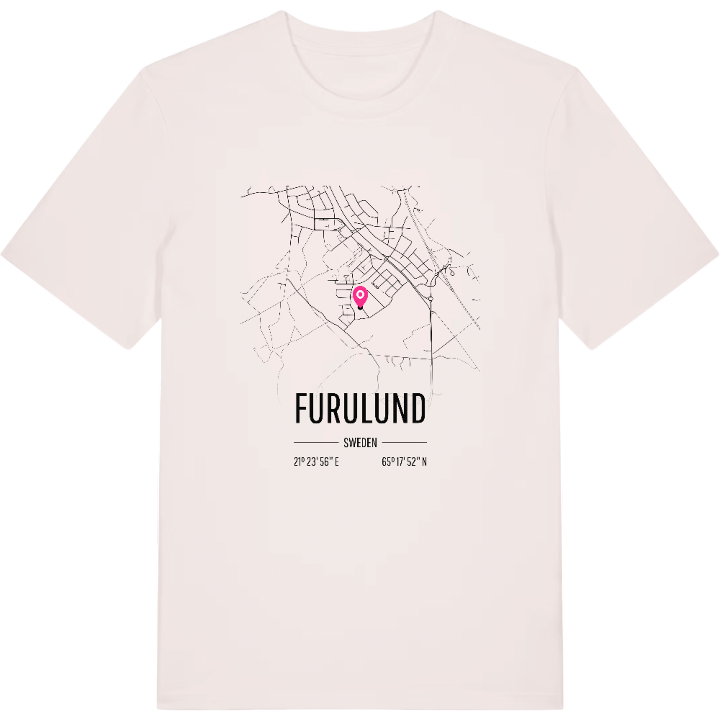 Furulund karta t-shirt – t-shirt från PinShirt