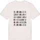 Furunabben ordlek t-shirt