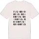 Fusignano ordlek t-shirt