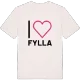 Jag älskar Fylla t-shirt stort tryck