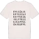 Fyllekull ordlek t-shirt