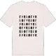 Fyrbo ordlek t-shirt