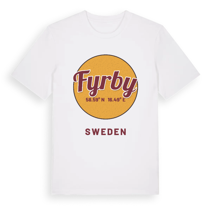 Fyrby cirkel t-shirt – t-shirt från PinShirt