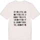 Fyrbylund ordlek t-shirt