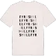 Fyrishill ordlek t-shirt