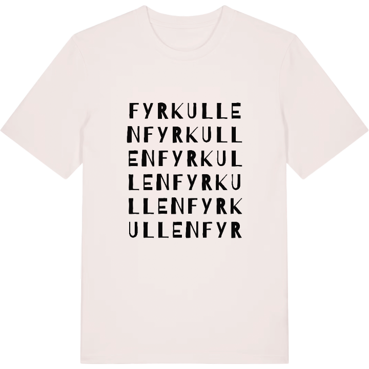 Fyrkullen ordlek t-shirt – t-shirt från PinShirt