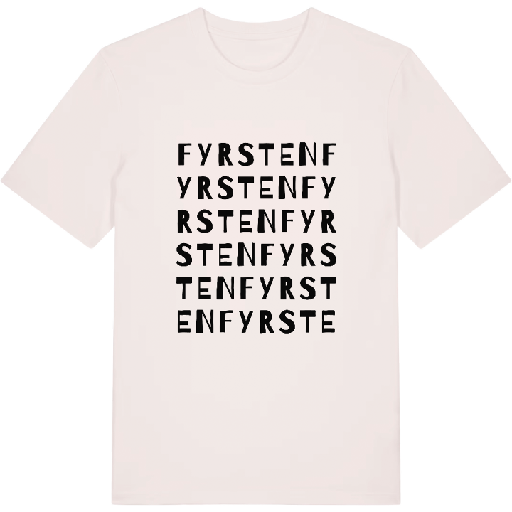 Fyrsten ordlek t-shirt – t-shirt från PinShirt