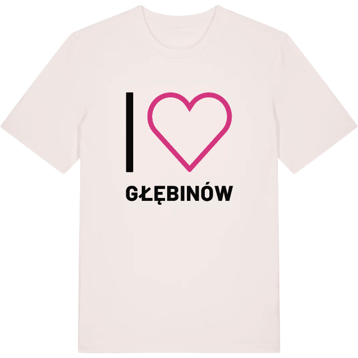 Jag älskar Głębinów t-shirt stort tryck – t-shirt från PinShirt