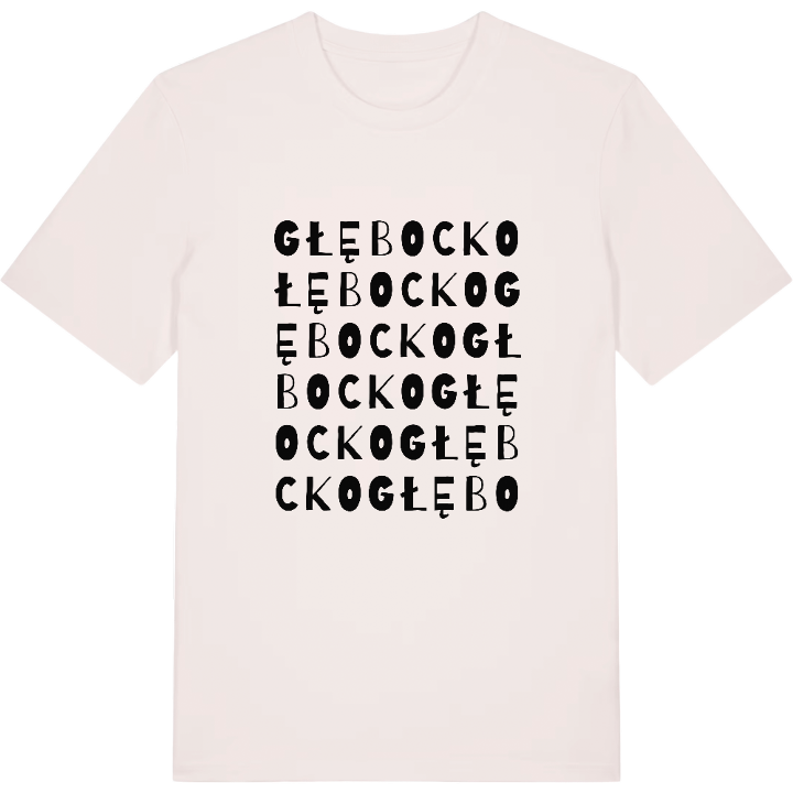 Głębocko ordlek t-shirt – t-shirt från PinShirt