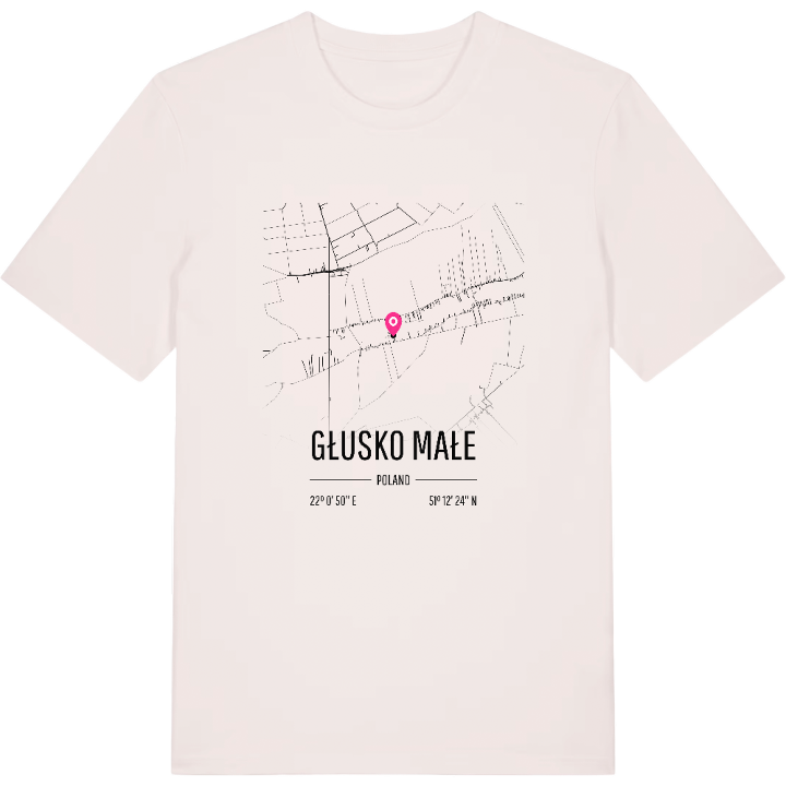 Głusko Małe karta t-shirt – t-shirt från PinShirt