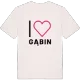 Jag älskar Gąbin t-shirt stort tryck