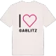 Jag älskar Gablitz t-shirt stort tryck