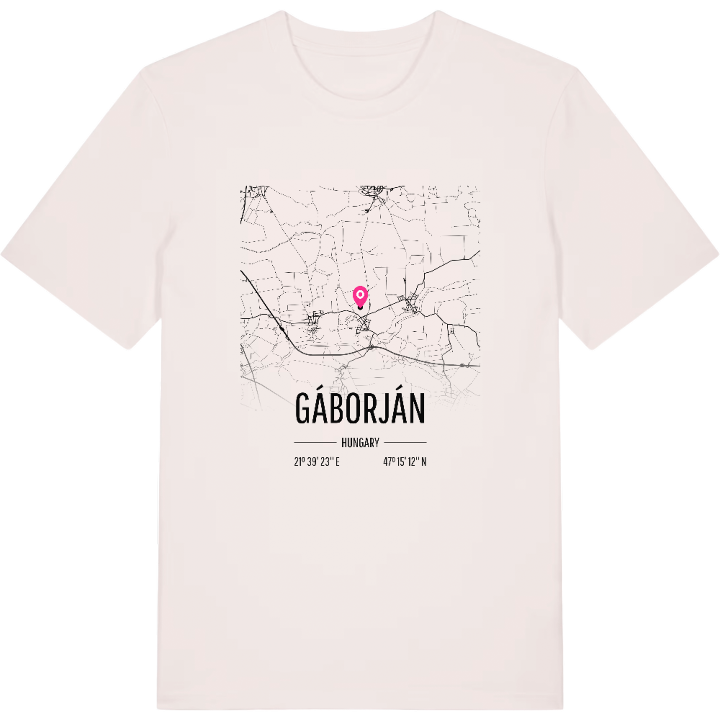 Gáborján karta t-shirt – t-shirt från PinShirt