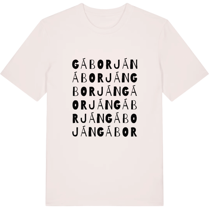 Gáborján ordlek t-shirt – t-shirt från PinShirt