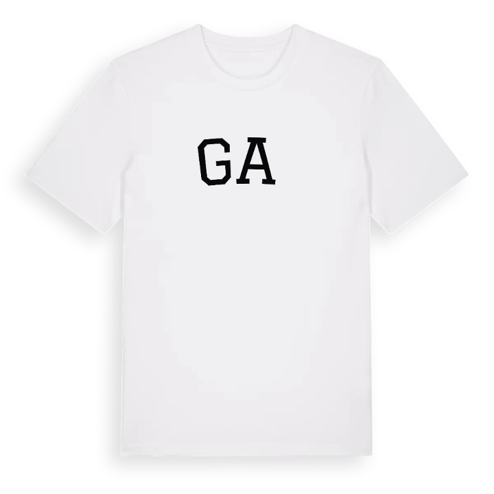 Gać böjd t-shirt – t-shirt från PinShirt