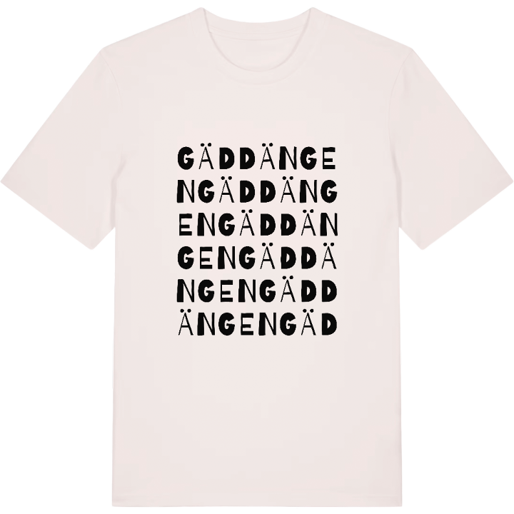 Gäddängen ordlek t-shirt – t-shirt från PinShirt