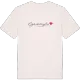 Gäddeglo hjärta t-shirt