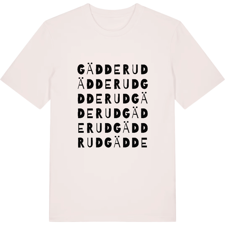 Gädderud ordlek t-shirt – t-shirt från PinShirt