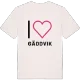 Jag älskar Gäddvik t-shirt stort tryck
