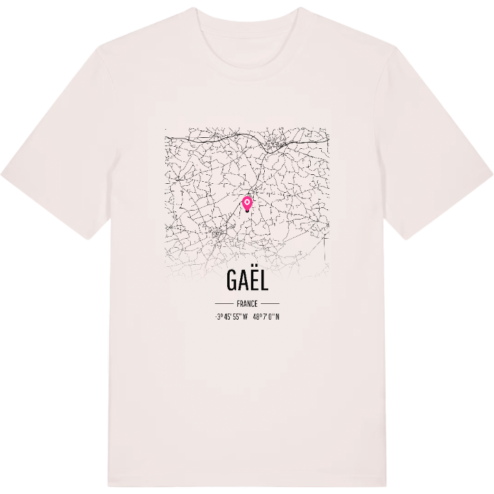 Gaël karta t-shirt – t-shirt från PinShirt