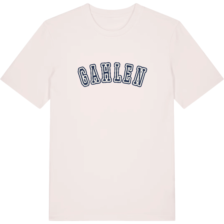 Gahlen college t-shirt – t-shirt från PinShirt