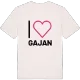 Jag älskar Gajan t-shirt stort tryck