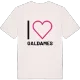 Jag älskar Galdames t-shirt stort tryck
