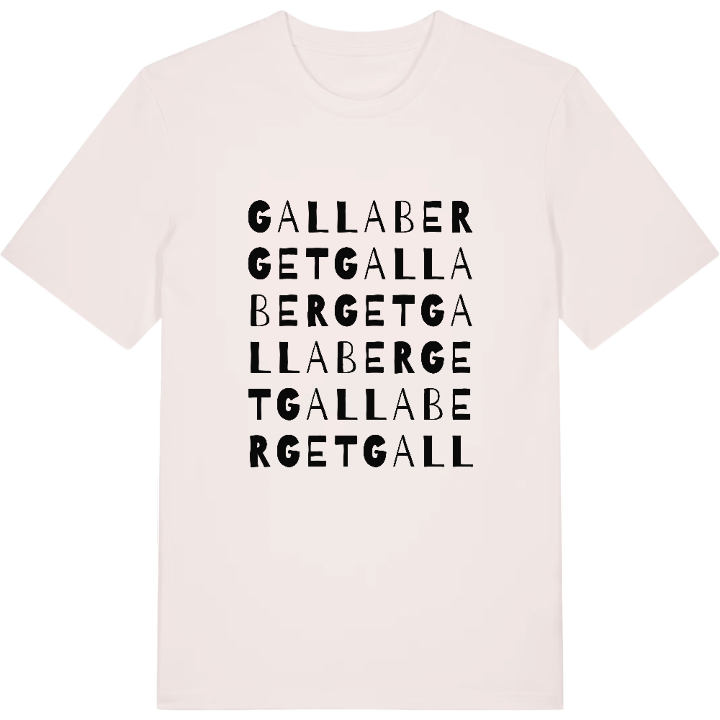 Gallaberget ordlek t-shirt – t-shirt från PinShirt