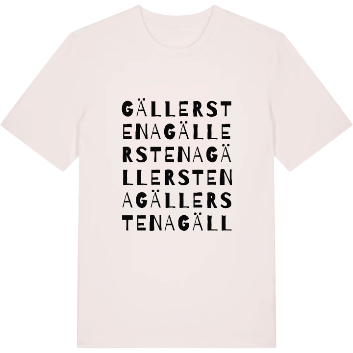 Gällerstena ordlek t-shirt – t-shirt från PinShirt