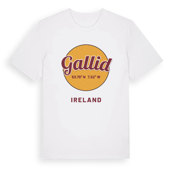 Gallid cirkel t-shirt – t-shirt från PinShirt