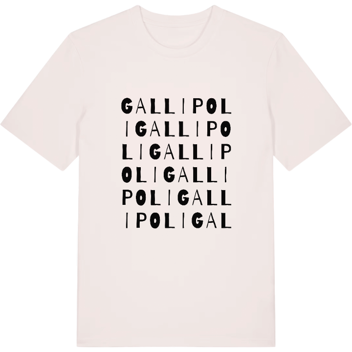 Gallipoli ordlek t-shirt – t-shirt från PinShirt
