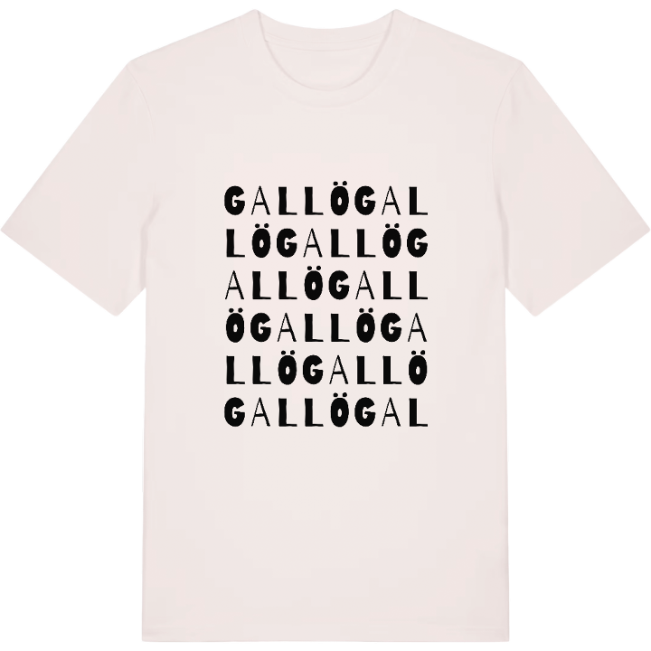 Gallö ordlek t-shirt – t-shirt från PinShirt