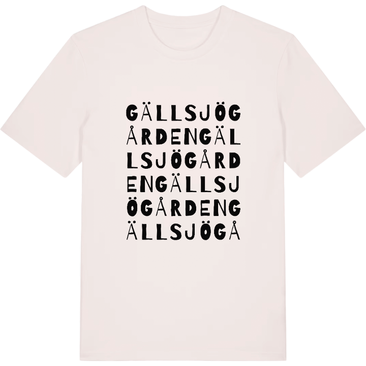 Gällsjögården ordlek t-shirt – t-shirt från PinShirt