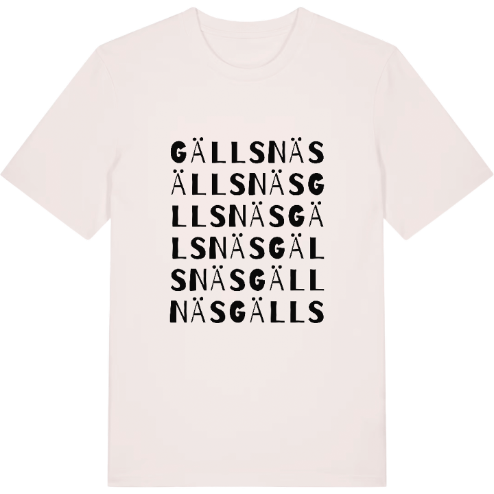 Gällsnäs ordlek t-shirt – t-shirt från PinShirt