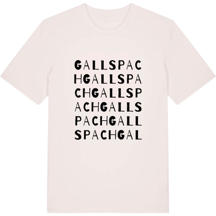 Gallspach ordlek t-shirt – t-shirt från PinShirt