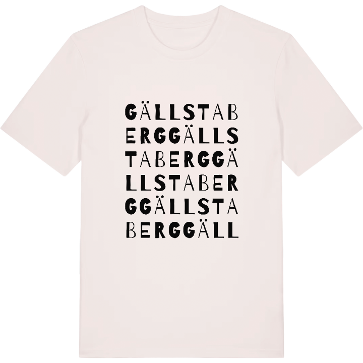 Gällstaberg ordlek t-shirt – t-shirt från PinShirt