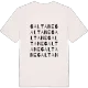 Galtane ordlek t-shirt